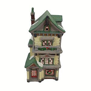 Vintage O'Well Dickens Keepsake Lighted House Victorian Christmas Village 1994